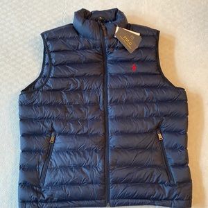 Mens Polo Ralph Lauren Packable Puffer Vest L/G